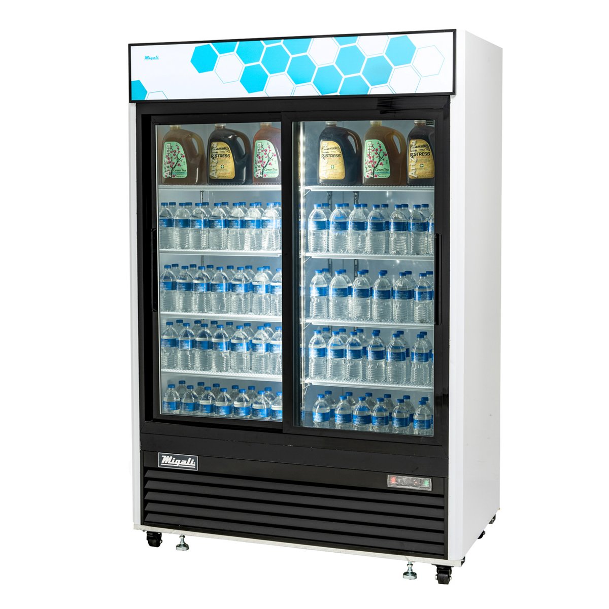 Migali C-49RS-HC 49 cu/ft, 2 Sliding Doors Refrigerator — photo 1 of 1