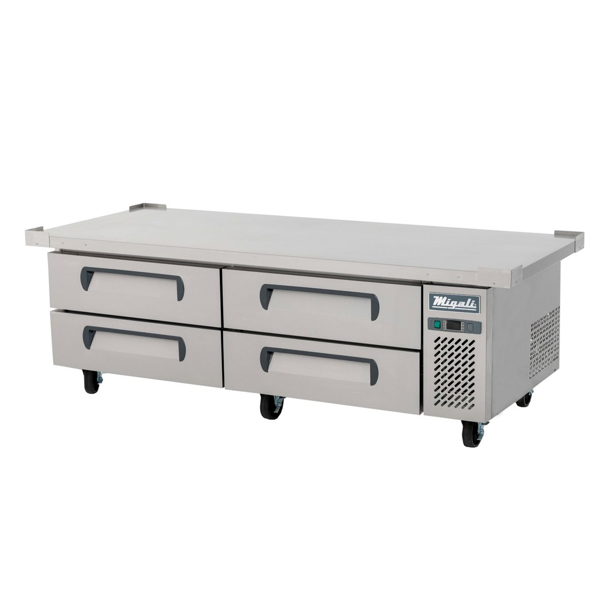 Migali C-CB72-76-HC 72" Wide Chef Base Refrigerator w/ 76” extended top — photo 1 of 1