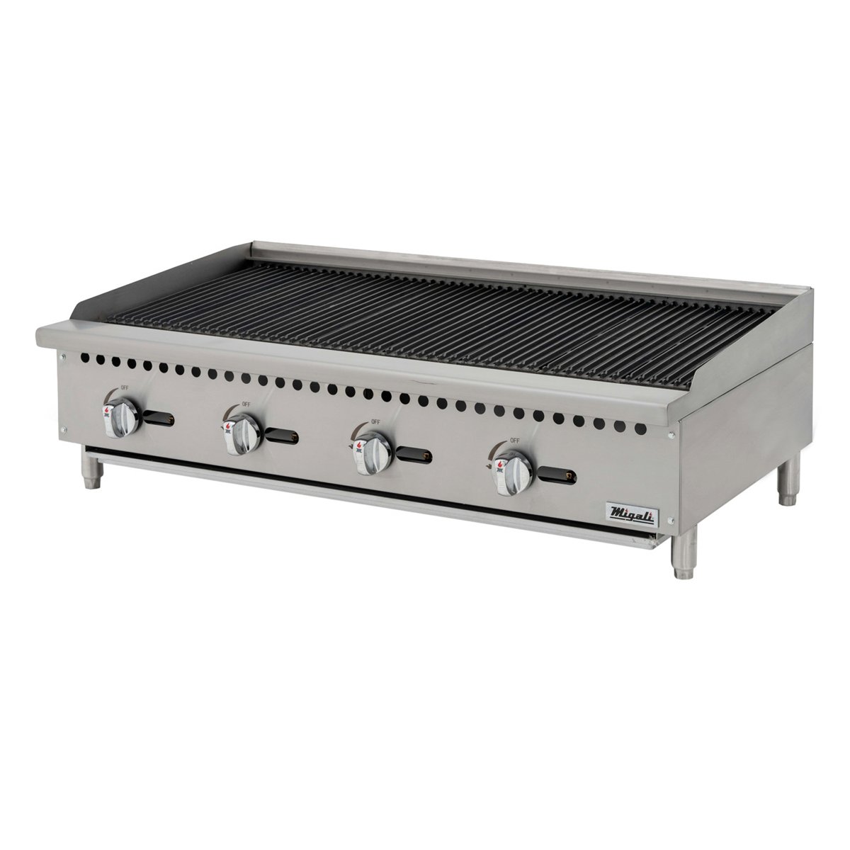 Migali C-CR48 48" Wide Counter-top Char-Rock Broiler — photo 1 of 1