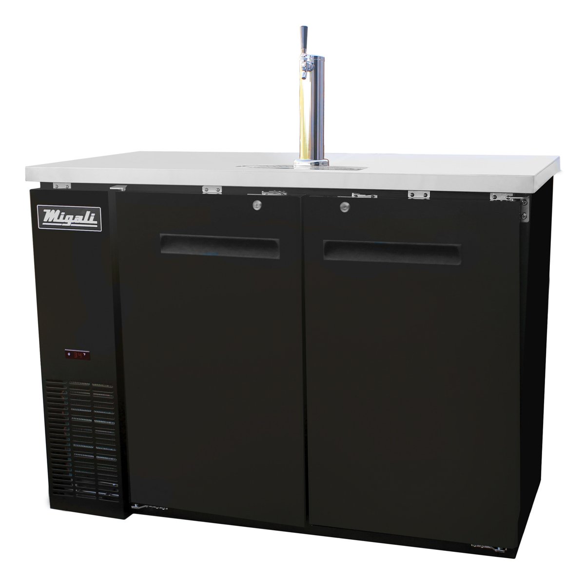 Migali C-DD48-2-HC 48” (2) Keg Direct Drawer Refrigerator — photo 1 of 1