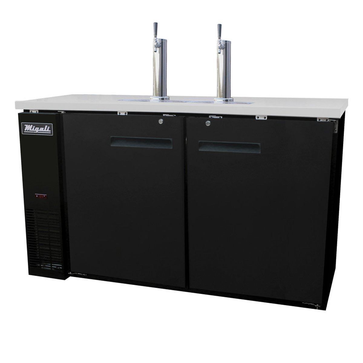 Migali C-DD60-2-HC 60” (2) Keg Direct Drawer Refrigerator — photo 1 of 1