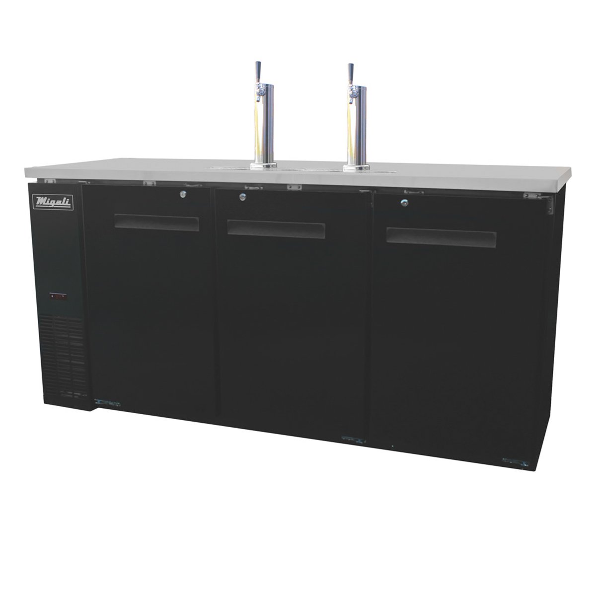 Migali C-DD72-3-HC 72” (3) Keg Direct Drawer Refrigerator — photo 1 of 1