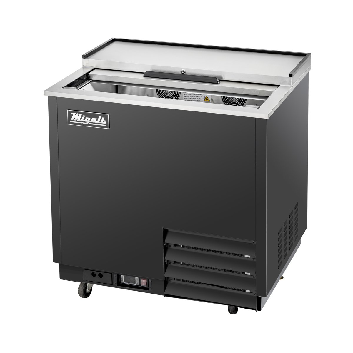 Migali C-GF36-HC 36” Wide Glass Froster Freezer — photo 1 of 1