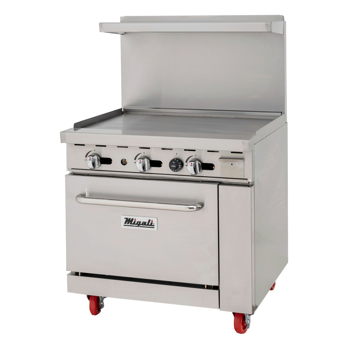 Migali C-RO-36G-LP 36”Wide Liquid Propane Oven with 36” wide Griddle — photo 1 of 1