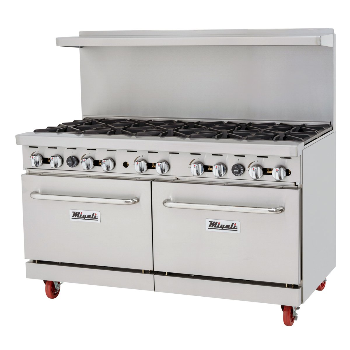Migali C-RO10B-NG 60” Wide, 10 Burner Natural Gas Range — photo 1 of 1