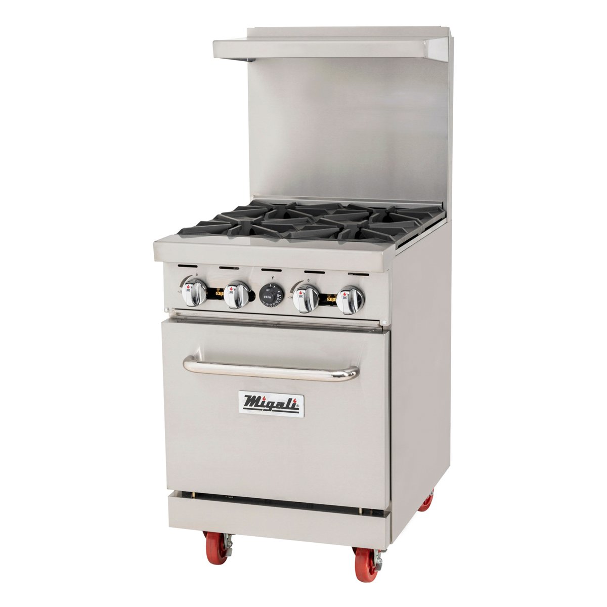 Migali C-RO4B-LP 24” Wide, 4 Burner Liquid Propane Gas Range — photo 1 of 1